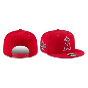 NEW ERA - MLB - Los Angeles Angels 2010 All-Star Game 9FIFTY Snapback Cap - Red
